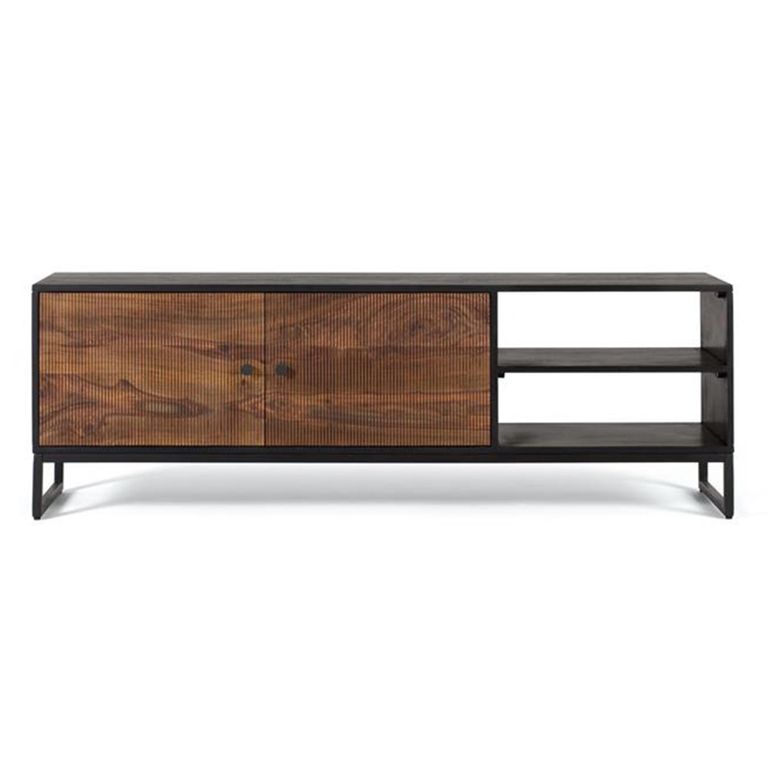 Venedocia TV Unit - 2 Door - Mango Wood