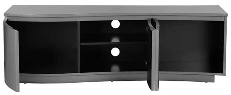 Lazzaro TV Cabinet with LED - Graphite Grey Matt