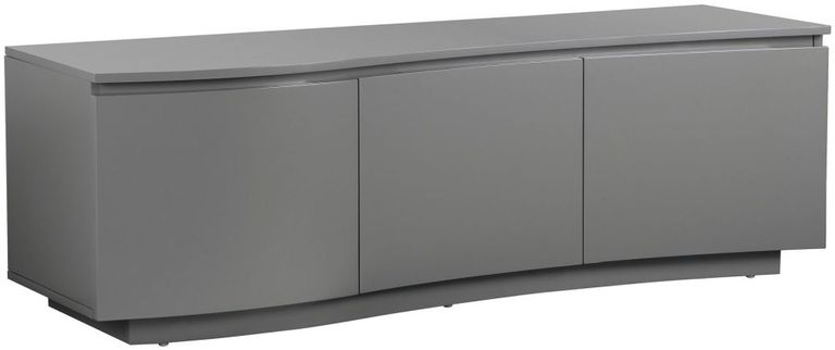 Lazzaro TV Cabinet with LED - Graphite Grey Matt