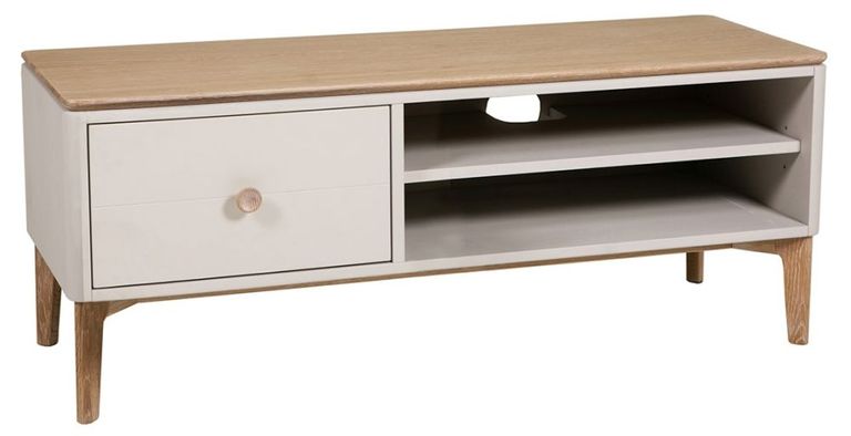 Marlow Medium TV Unit - 120cm - Cashmere Oak