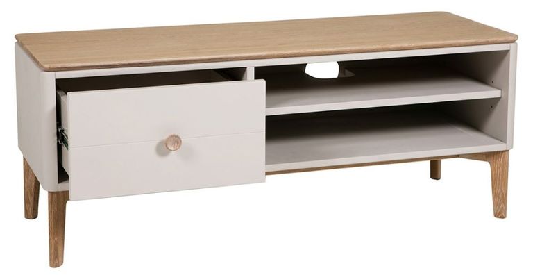 Marlow Medium TV Unit - 120cm - Cashmere Oak
