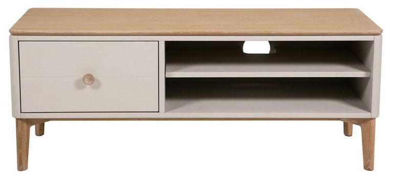 Marlow Medium TV Unit - 120cm - Cashmere Oak