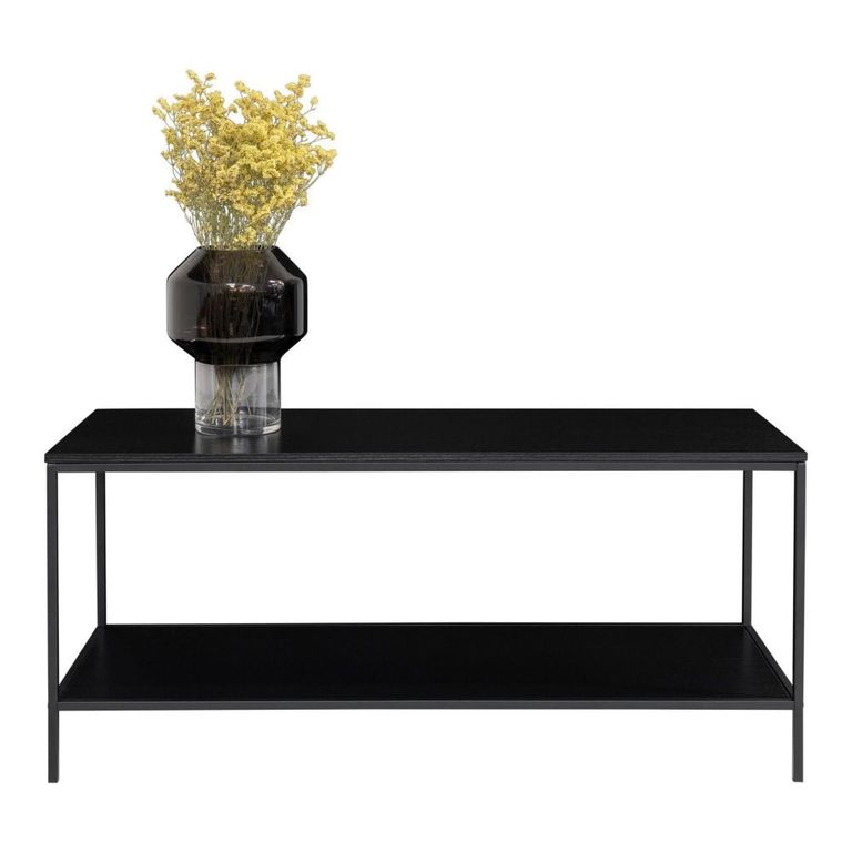 Vita 100cm TV Unit - Black Wood
