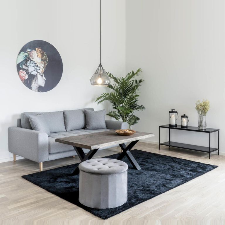 Vita 100cm TV Unit - Black Wood