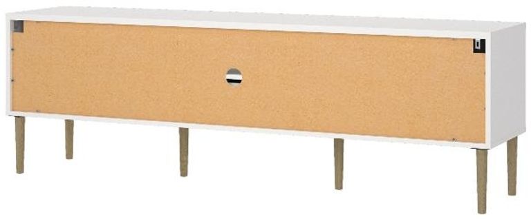 White Storage Large TV Unit