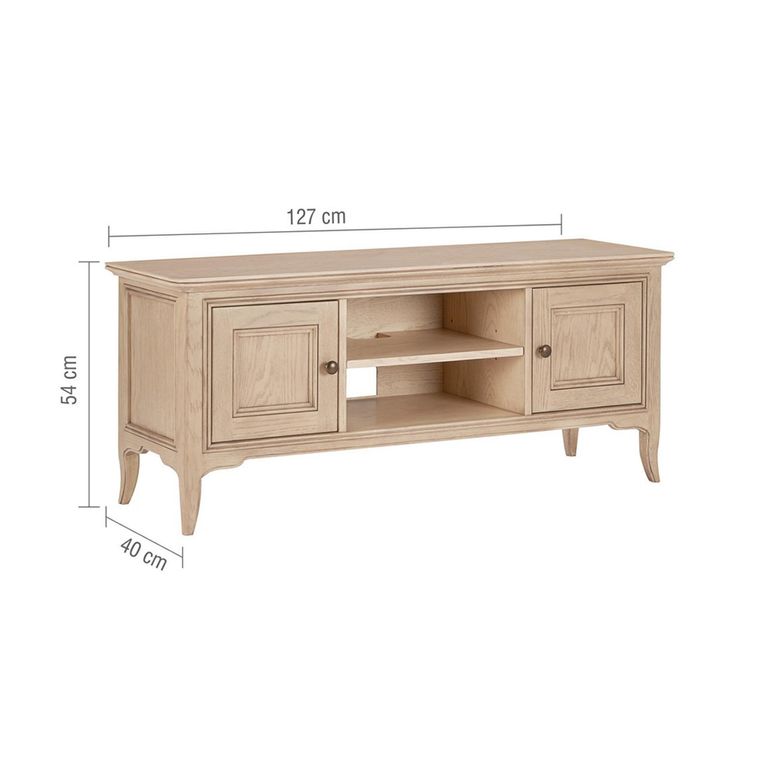 Toulon TV Unit - 2 Door - Oak