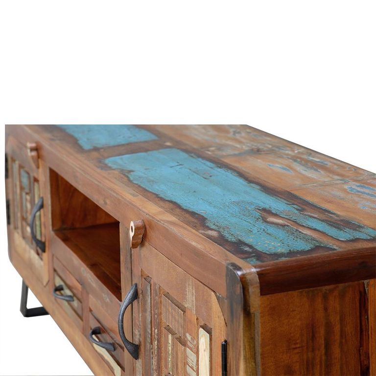 Zangird TV Unit - 2 Door - Recycled Wood