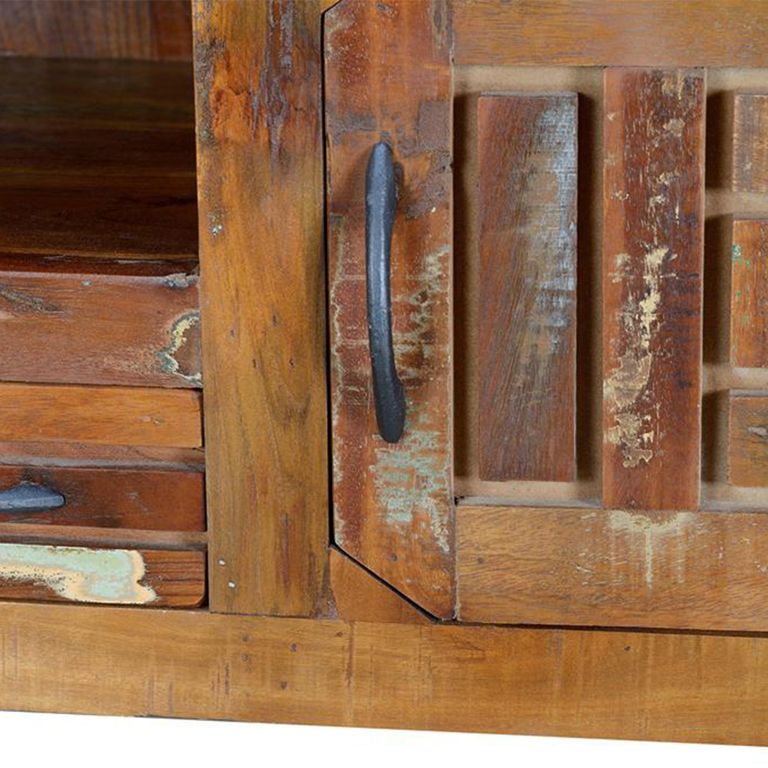 Zangird TV Unit - 2 Door - Recycled Wood