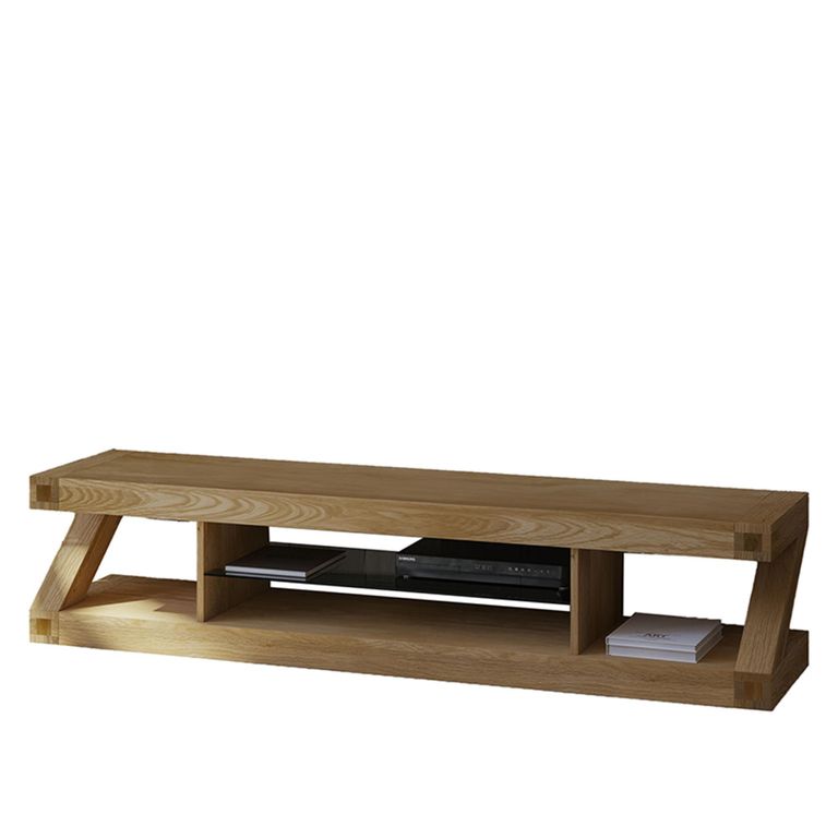 Z Designer Plasma TV Unit - Large - Oak