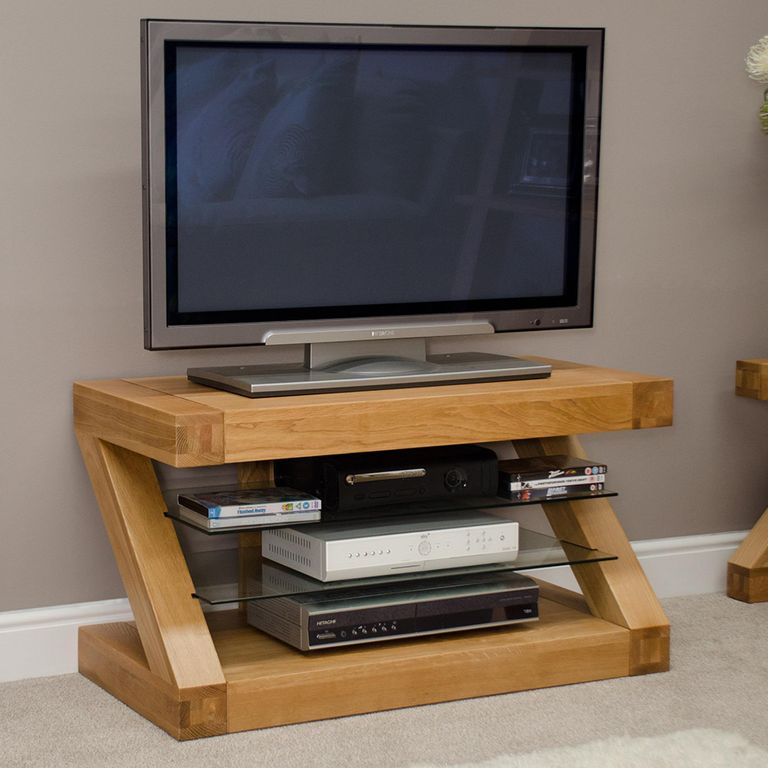 Z Designer TV Unit - Oak