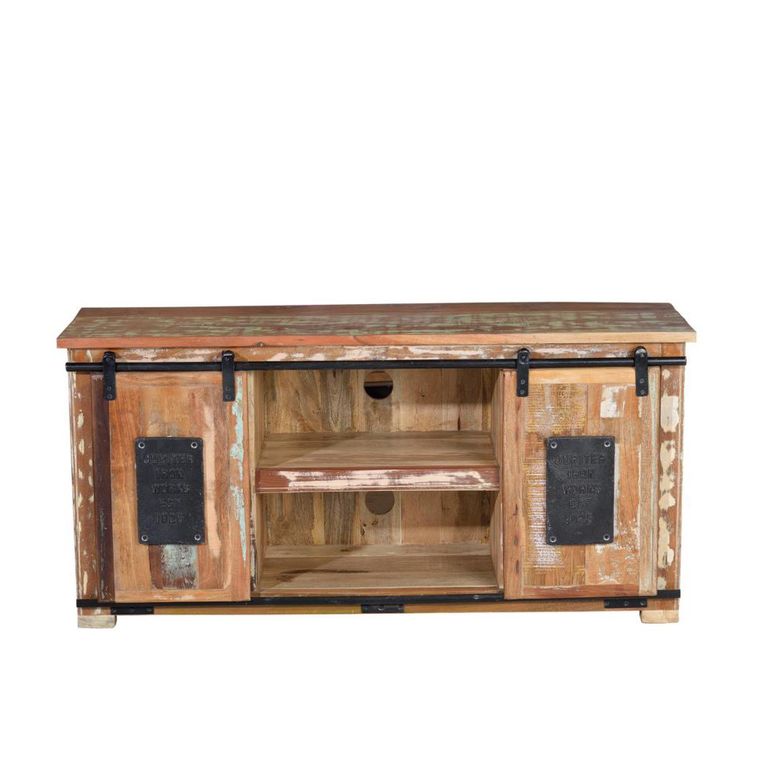 Zindinda TV Unit - 2 Door - Recycled Wood