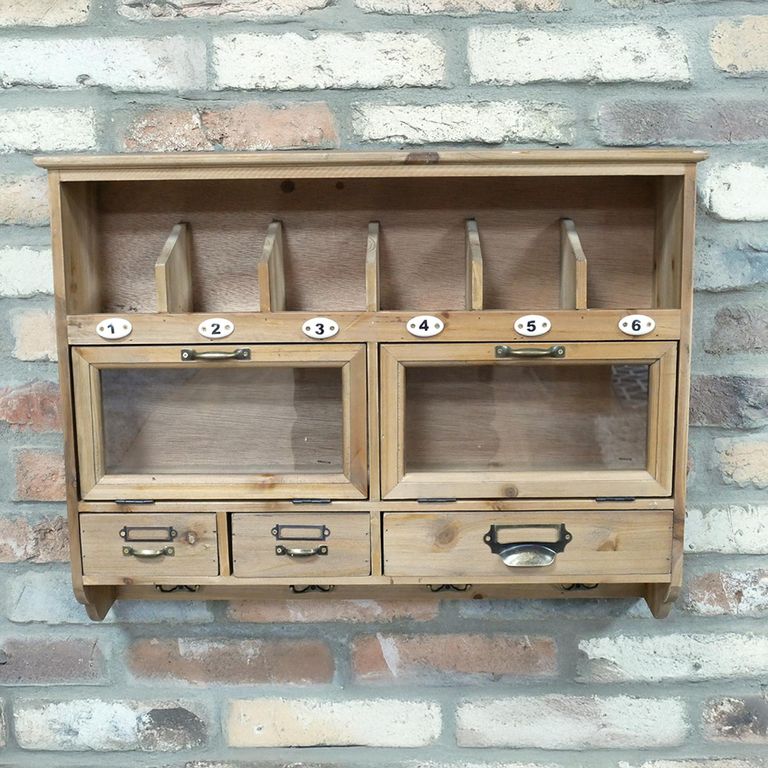 Wall Unit - 3 Drawer - Wooden