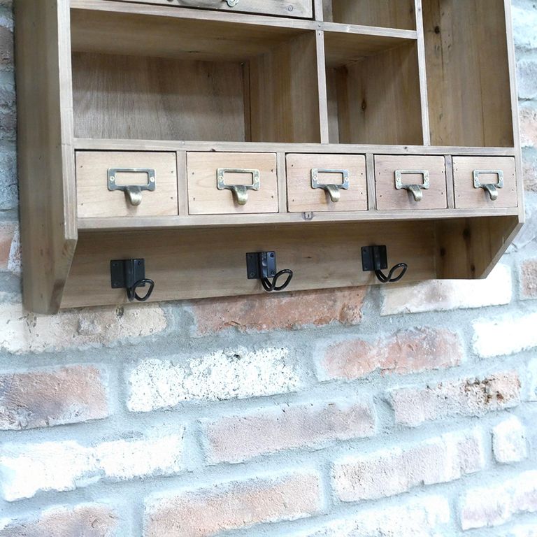 Wall Unit - Multi Drawer - Wooden