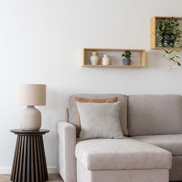 Ember Wall Shelf - Bamboo Wood