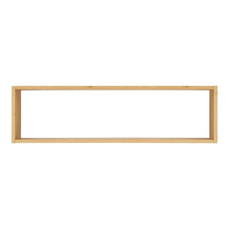 Ember Wall Shelf - Bamboo Wood