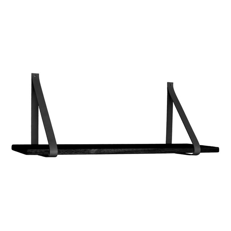 Forno Hanging Shelf - Large - Black Wood