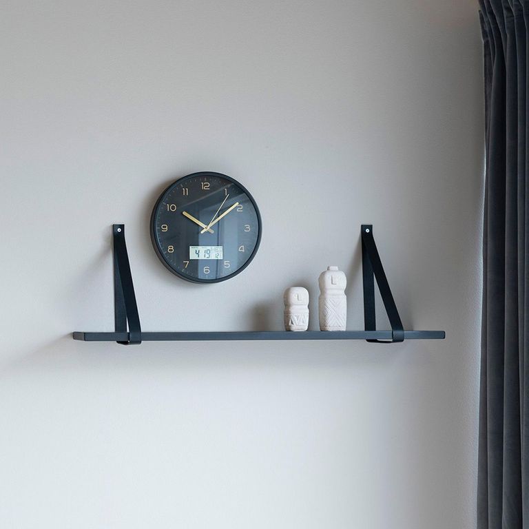 Forno Hanging Shelf - Small - Black Wood