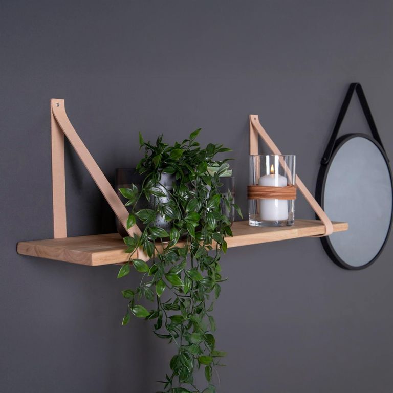 Forno Hanging Shelf - Large - Natural Wood