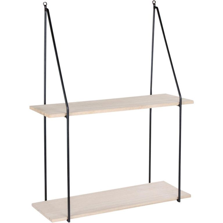 Haag Wall Shelf - Wood & Metal
