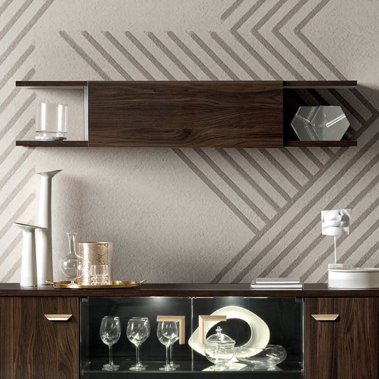 Volare Wall Shelf - Large - Walnut