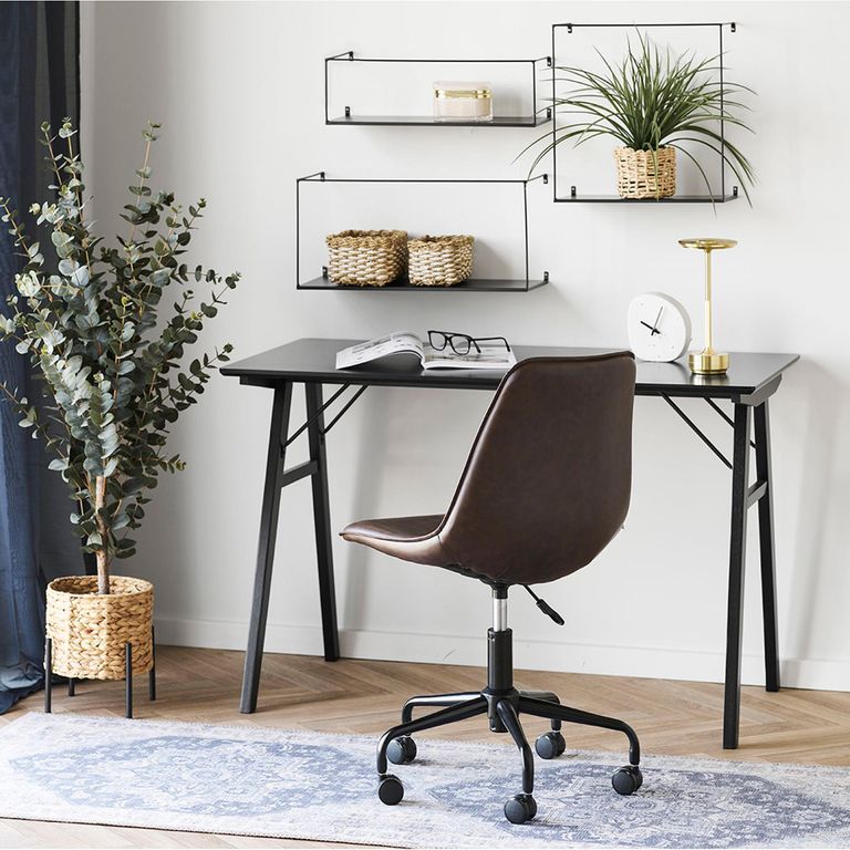 Ulmo Wall Shelf - Set of 3 - Black Metal