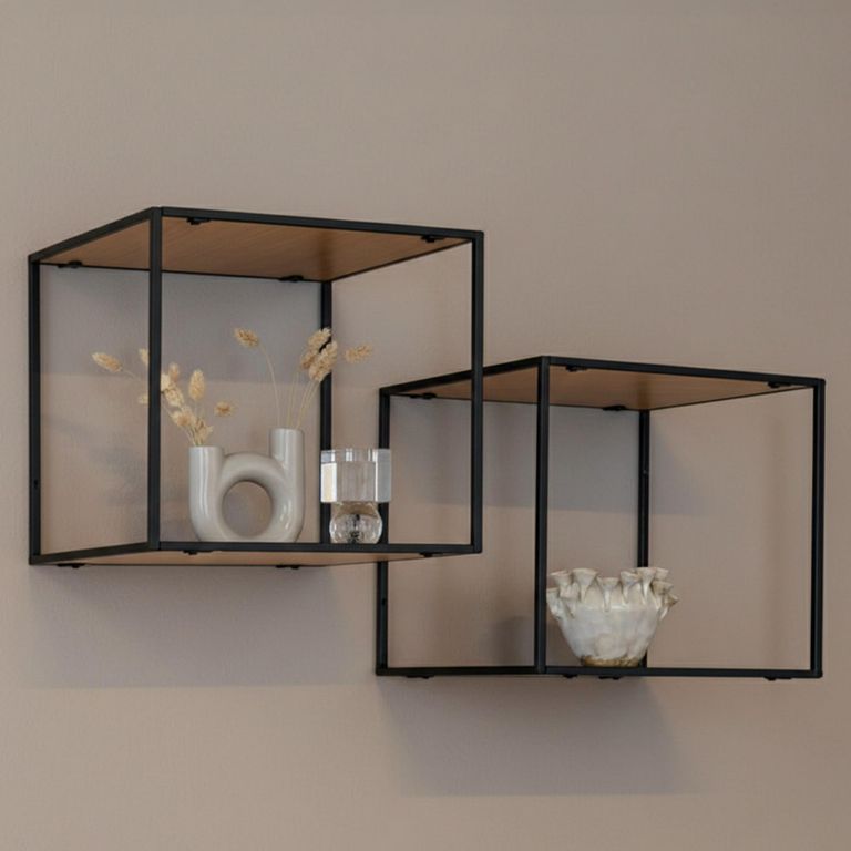 Vita Wall Shelf - Natural Wood