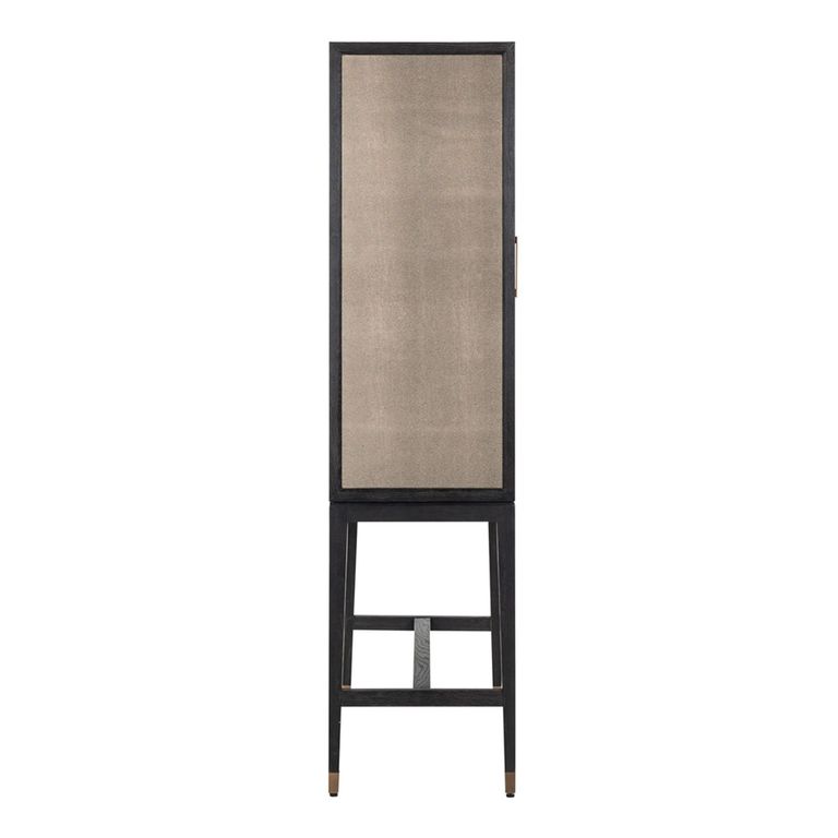 Bloomville Shagreen 2 Door Bar Cabinet