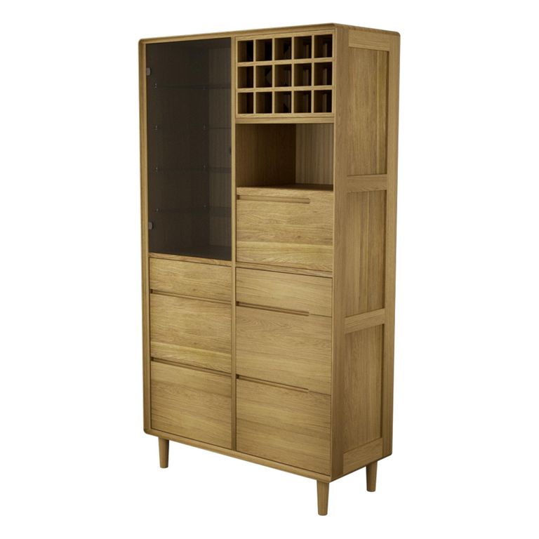 Scandic Drinks Cabinet - Oak
