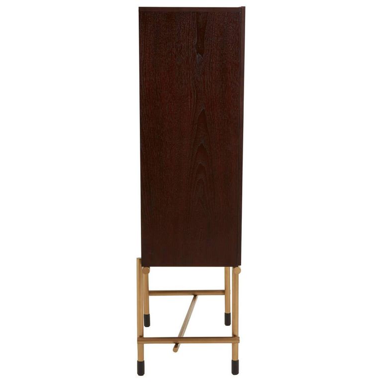 Delta Wine Cabinet - 2 Door - Walnut Wood