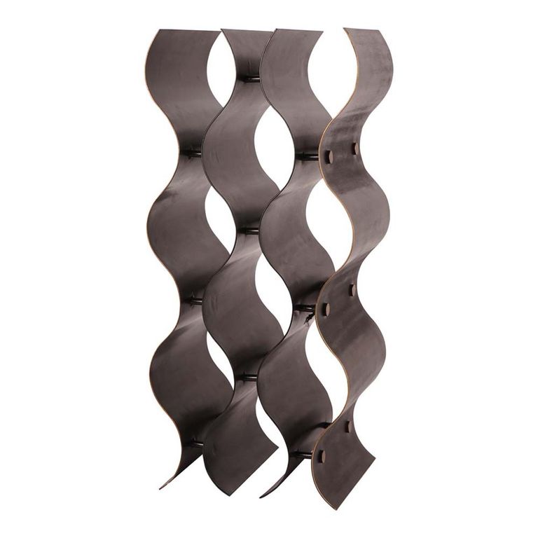 Stamford Wine Rack - Vintage Bronze - 9 Bottle