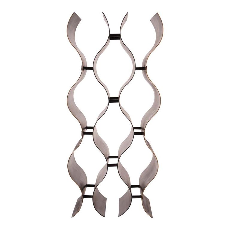 Stamford Wine Rack - Vintage Bronze - 9 Bottle