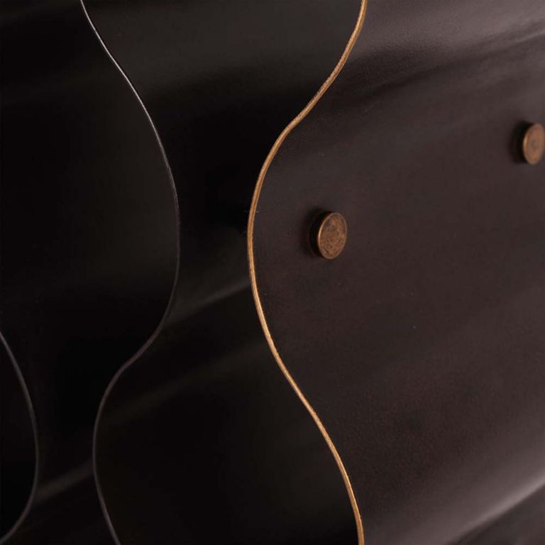 Stamford Wine Rack - Vintage Bronze - 9 Bottle