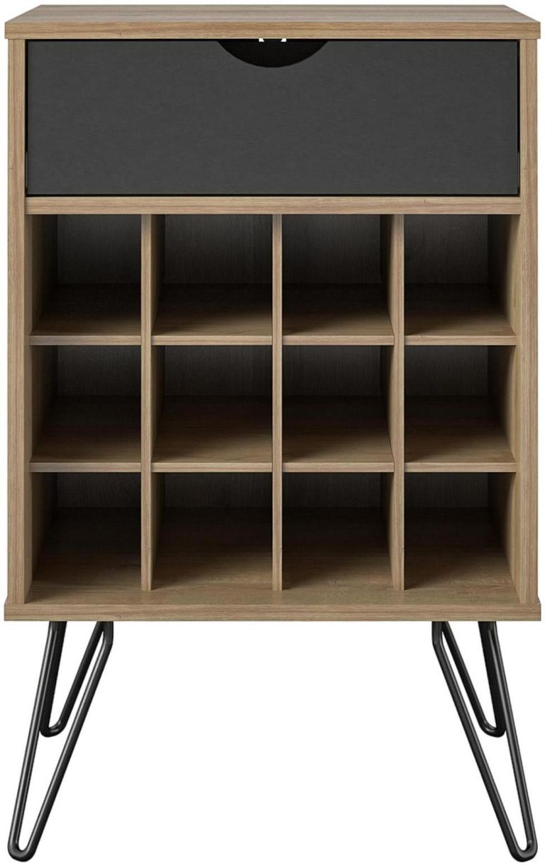 Nowata Contra Natural Wine Rack Cabinet - 8374348COMNUK