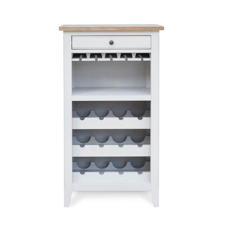 Signature Grey Painted Wine Rack