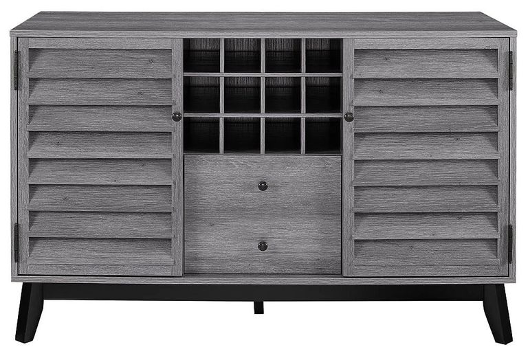 Vance Wine Cabinet in Grey Oak - 7904196COMUK