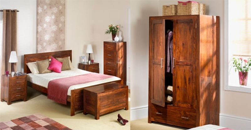 Hermitage Cube Sheesham Bedroom