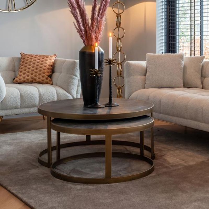 Richmond Interiors Blackbone Brass