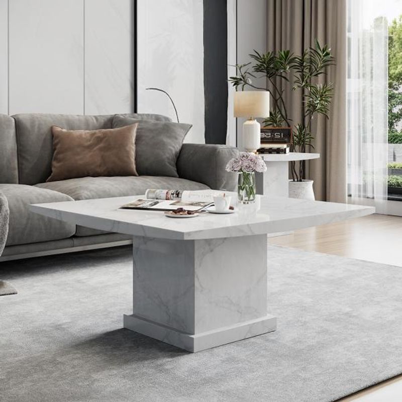 Humz Turin White Marble