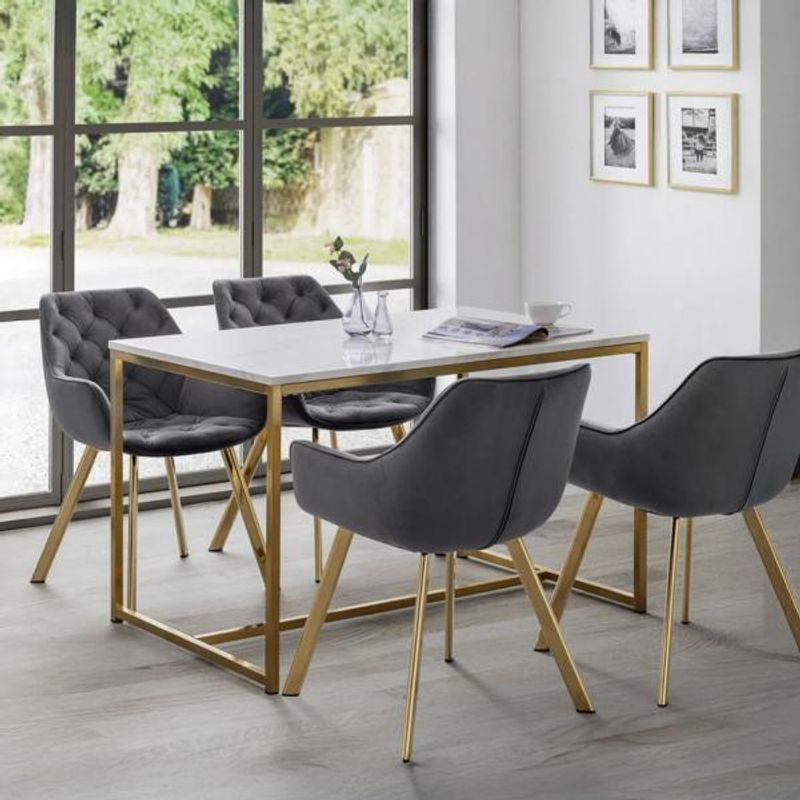 Julian Bowen Scala White Marble