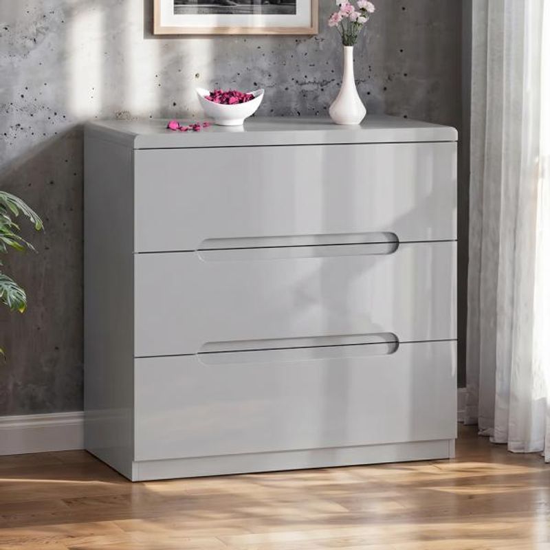 Julian Bowen Manhattan Grey High Gloss