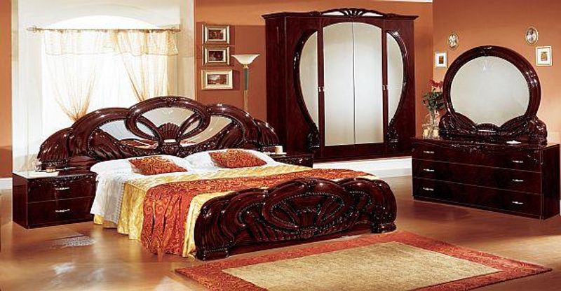 Ben Company Giada Mahogany Bedroom