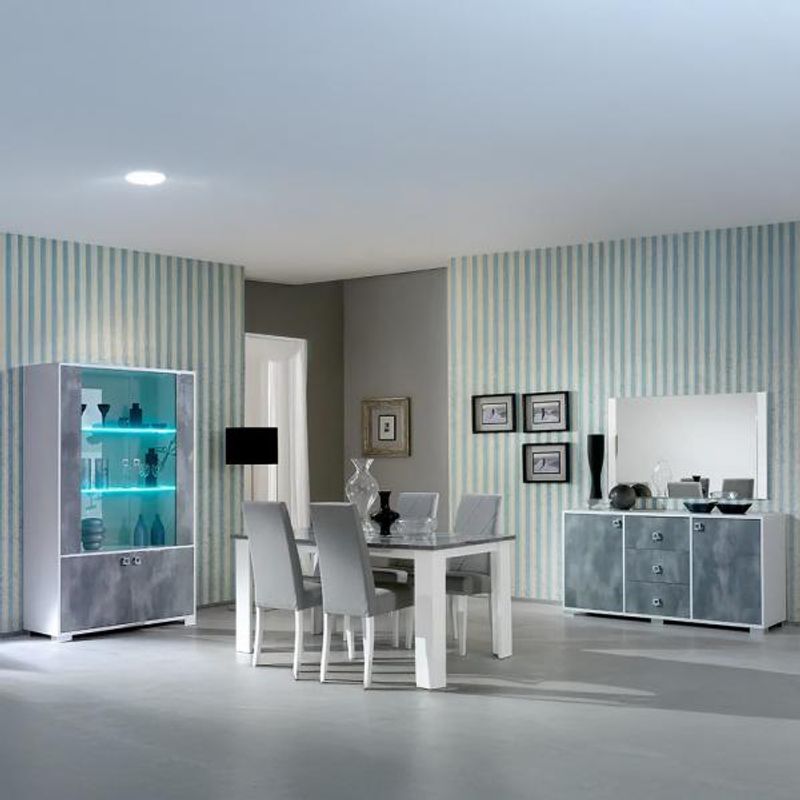 Ben Stella White and Grey Dining