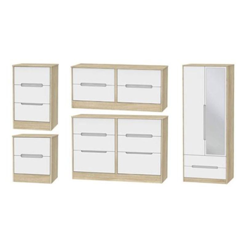 Monaco White Matt and Bardolino