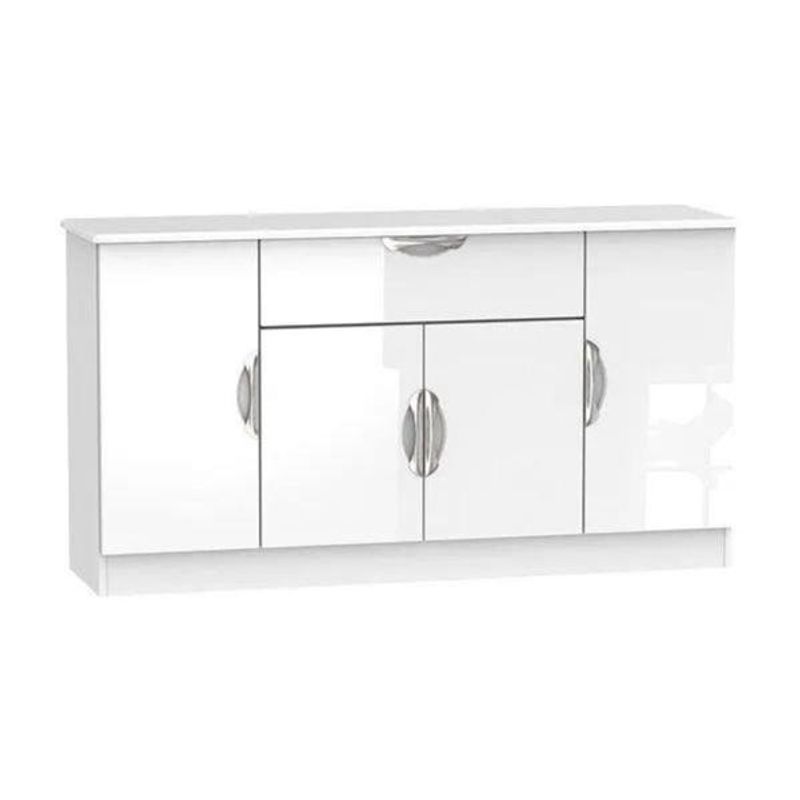 Camden High Gloss White Living