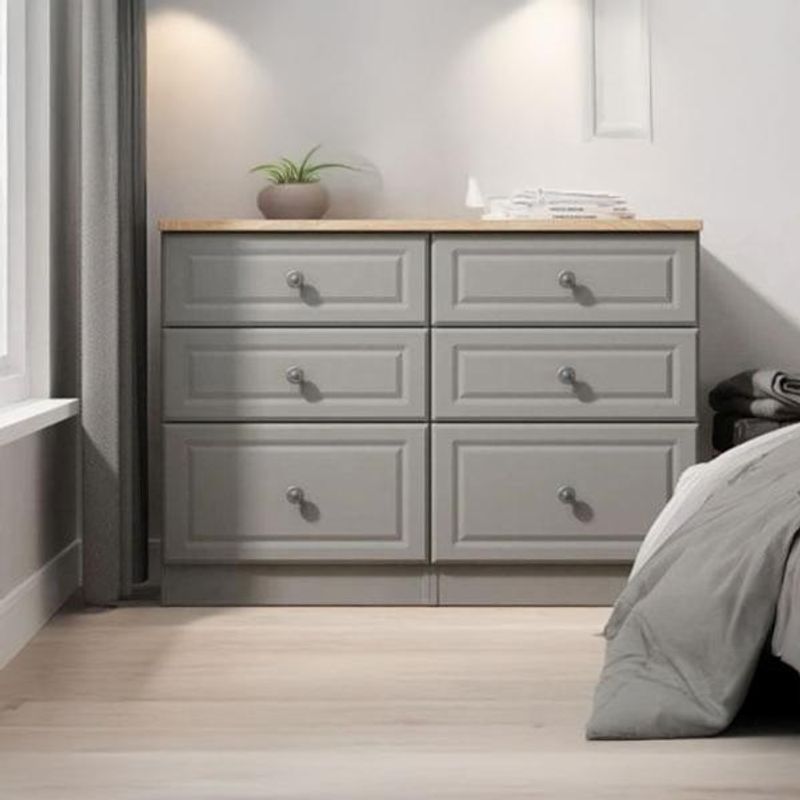 Norfolk Grey and Bardolino Oak