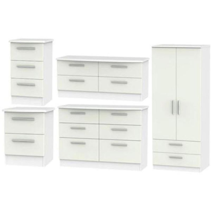 Knightsbridge Kaschmir Matt and White