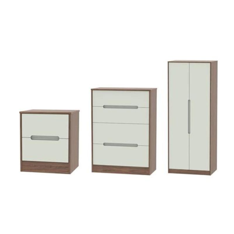 Monaco Kaschmir Matt and Carini Walnut