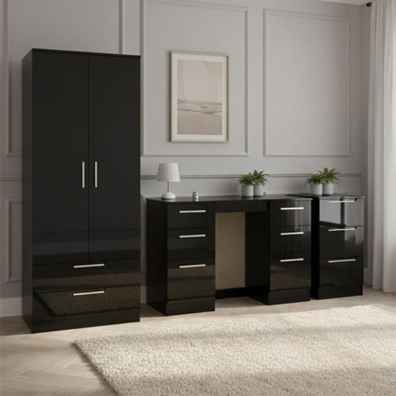 Knightsbridge High Gloss Black