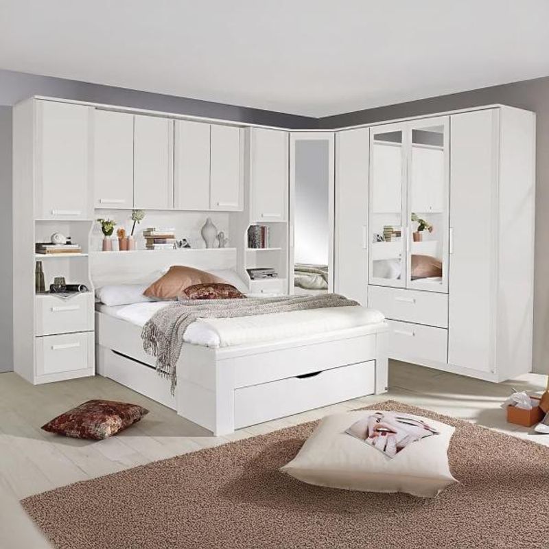 Rauch Rivera White Overbed Unit