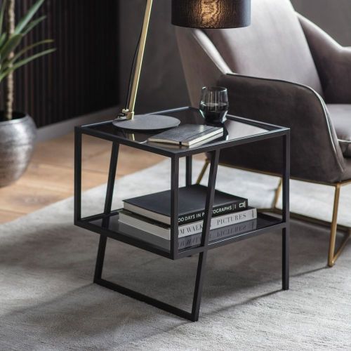 Black End Tables Category